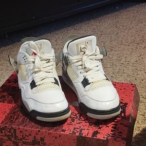 Nike Air Jordan Retro IV 4's - Cement Sz. 10.5